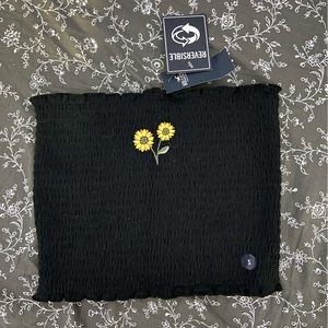Hollister Reversible Smocked Tube Top